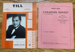 Vintage 1950&rsquo;s Memories Are Made Of This Yellow Bird Till Sheet Music Lot 16