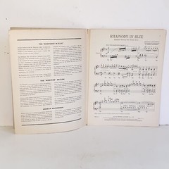 Vintage 1940 George Gershwin&rsquo;s Rhapsody In Blue Piano Solo Sheet Music