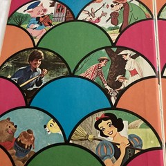 The Walt Disney Song Book Hardback 1974 Piano Voice Sheet Music Color Art Golden