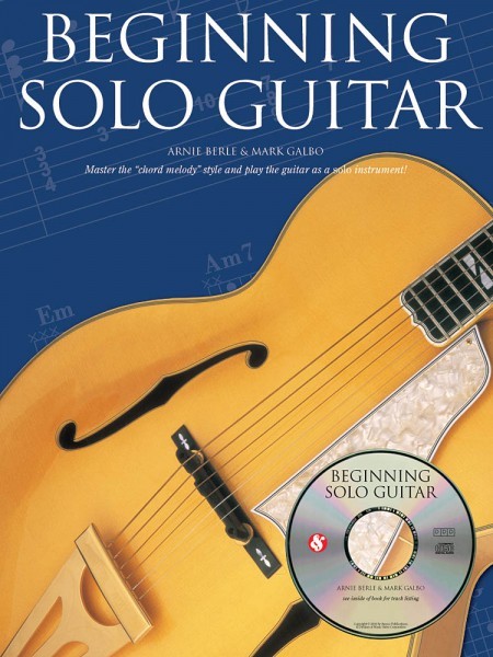Beginning Solo Guitar Sheet Music Method Book and CD NEW 014003861