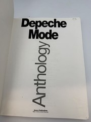 DEPECHE MODE Anthology Songs Book 1991 Guitar Piano VINTAGE RARE Sheet Music