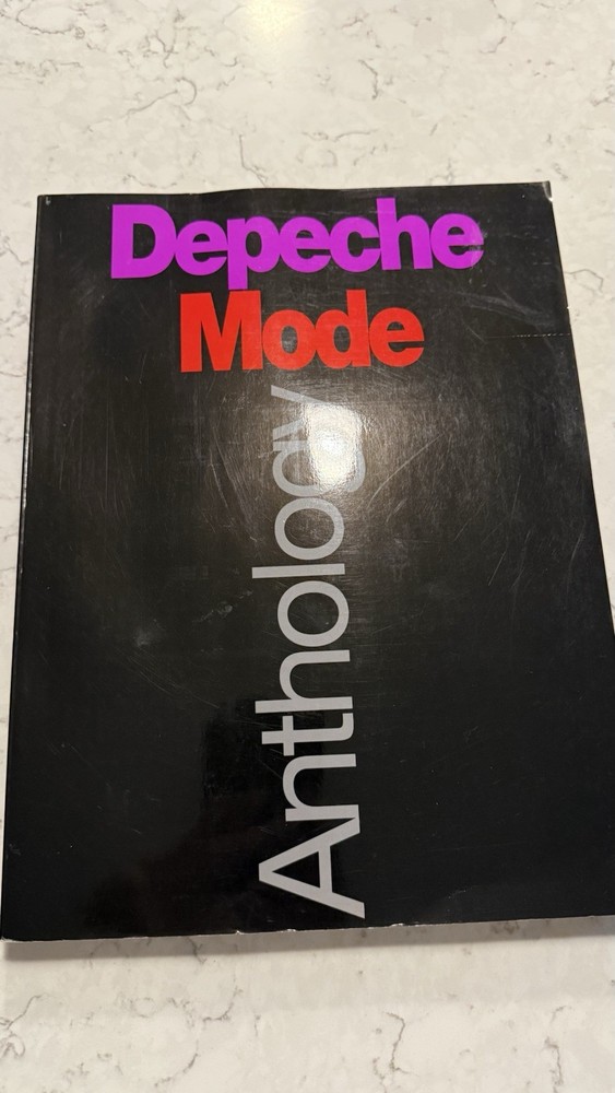 Rare Vintage 1991 Depeche Mode Anthology Songs Book Guitar Piano – Greatest Hits