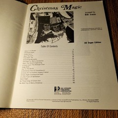 Christmas Magic Vocal Selections All Organ Edition Hal Leonard 1972