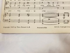 CHILDREN OF THE HEAVENLY KING Sheet Music Sacred Religious Songs Vintage 1921
