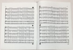 La Corona Piano Sheet Music SATB Chorus Divisi Unaccompanied Thomas Bold ECS Pub