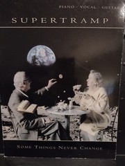 SUPERTRAMP Songbook Some Things Never Change Piano Guitar Vocal 1998 Brand New