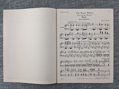 Merry Widow Waltz Franz Lehar Piano Solo 1942