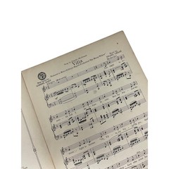 Vilia Sheet Music The Merry Widow Lorenz Hart Franz Lehar Jeanette MacDonald
