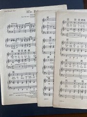 1929 H’lo baby theme song the forward pass Douglas Fairbanks sheet music