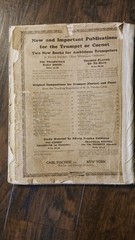 OTTO LANGEY&rsquo;S Celebrated Tutors TRUMPET or CORNET Vintage RARE 1889 Carl Fischer