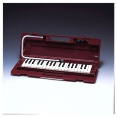 YAMAHA Japan P-37D MELODION ALTO Melodica Melody Piano 37 keys with Case Maroon