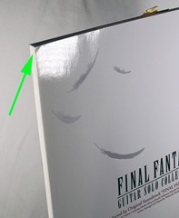 Final Fantasy X ~ XIII-2 Guitar Solo Collection IMPERFECT Sheet Music Tab w/ CD