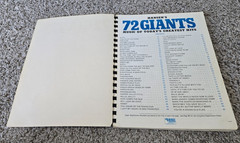 Hansen&rsquo;s 72 Giants Music of Todays Greatest Hits for Piano, Vocal, Organ, Guitar