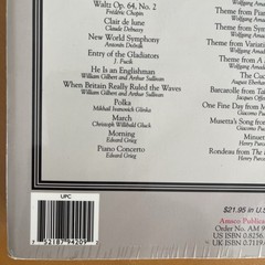 Easiest Book of Piano Classics – Intermediate – Comb Bound – Amsco 1997