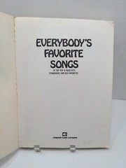 Everybodys Favorite Songs Sheet Music Song Book Pop Rock Standards Piano M14