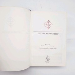 Luthern Worship Hymnal 1982 Missouri Synod Hardcover Book