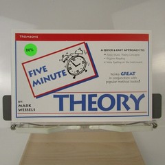 Mark Wessels Five Minute Theory Trombone Book Easy Music Theory 1998