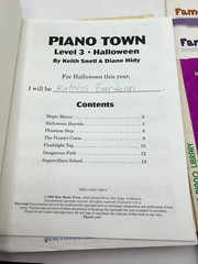 Lot of 12 Vintage Sheet Music Instruction Books Holiday Music Theory Paperback