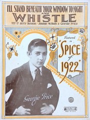 I&rsquo;ll Stand Beneath Your Window Tonight And Whistle Sheet Music Georgie Price