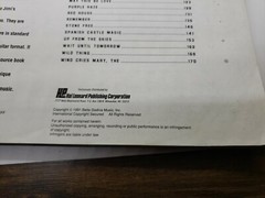 Jimi Hendrix Songbook Piano Vocal Guitar 31 songs published 1991