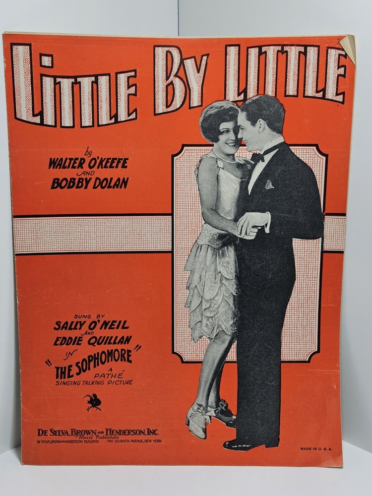 Little By Little O&rsquo;Keefe/Dolan from The Sophomore 1929 Sheet Music