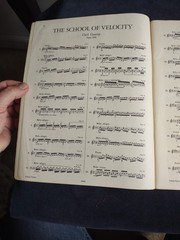 Vintage Carl Czerny School Of Velocity Opus 299 For Piano Edition Peters No 2411