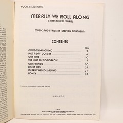 Merrily We Role Along Vocal Selection Songbook Sheet Music Score 1981 Revelation