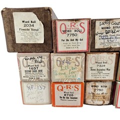 QRS Player Piano Rolls – Choose Your Own