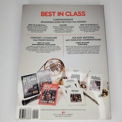 Vintage Music Book Piano Clarinet Trumpet Disney Songbook Standard Of Excellence