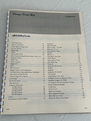 Chicago Combo Book Eb Instruments Score Sheet Music 1970s
