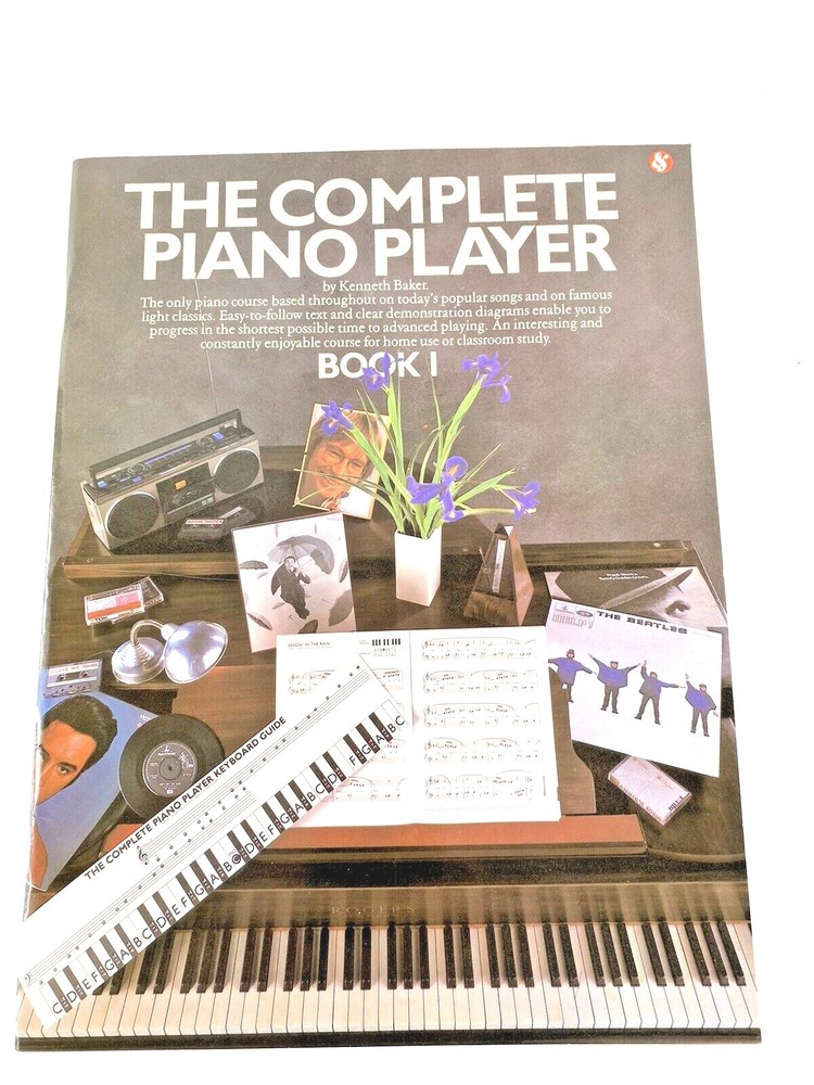 The Complete Piano Player by Kenneth Baker Paperback Book I