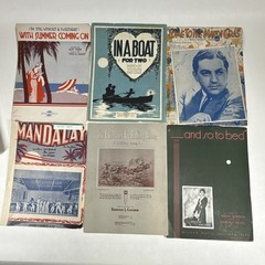 Vintage 1920&rsquo;s-1950&rsquo;s Large Sheet Music Lot Of 115 (2)