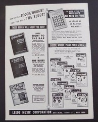 Mary Lou Williams~BarrelHouse, Boogie Woogie & Blues Piano Solos Music Book 1941