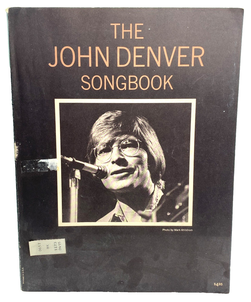 The John Denver Songbook Piano Vocal Guitar 112 Pages SC Softcover Book 1971