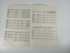 Neil Young After The Gold Rush Pop Choral Showcase 1983 Warner Bros Sheet Music