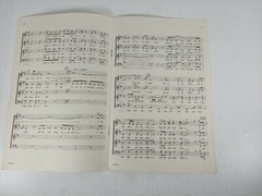 Neil Young After The Gold Rush Pop Choral Showcase 1983 Warner Bros Sheet Music
