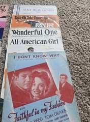 LOT OF 14 Antique SHEET MUSIC; Leo Fiest, Publisher; 1910&rsquo;s, &rsquo;20&rsquo;s, &rsquo;30&rsquo;s