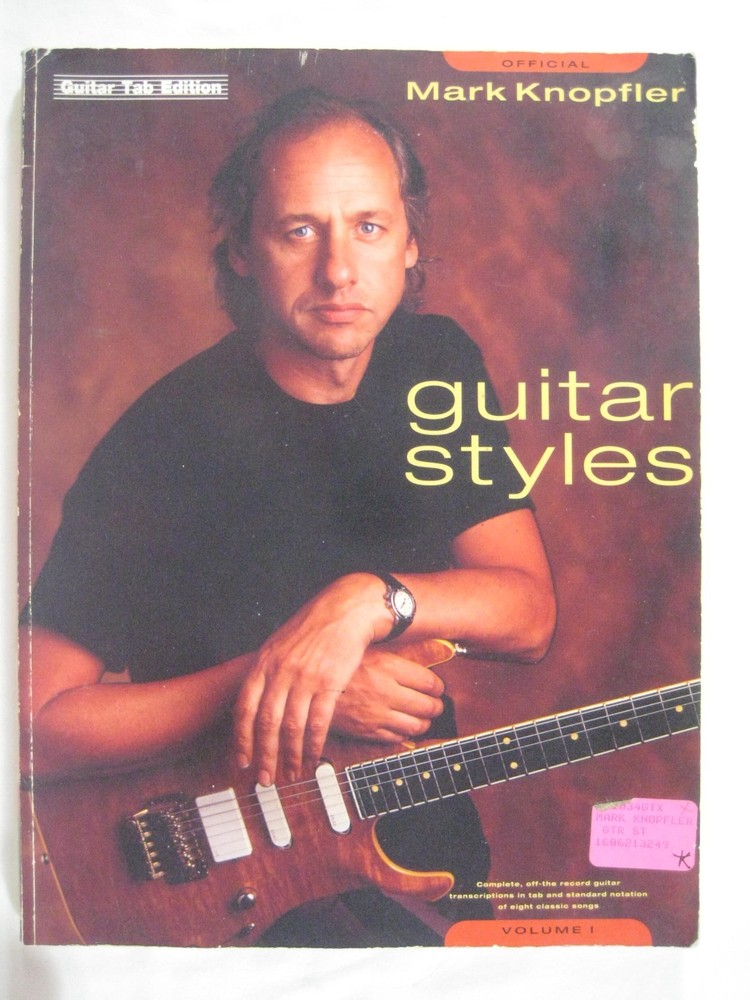 Book paperback Guitar Styles Mark Knopfler Vol. 1 Guitar Tab Edition