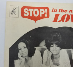 The Supremes Stop In The Name Of Love Sheet Music 1965 Vintage Motown Diana Ross