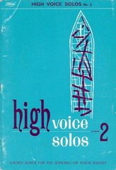 High Voice Solos No. 2 Sacred Songs Vocal Selections Lillenas