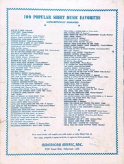 Look Out The Window Sheet Music Lew Porter Teepee Mitchell Winter Song 1952