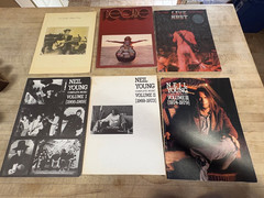 Collection of Neil Young Complete Music (3 Vols) + 3 more Guitar Songbooks (6)