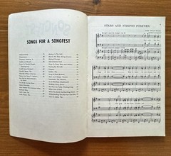 Songfest Harry Simeone Fred Waring SATB Choral Sheet Music Book 1956