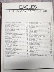 Eagles Anthology-Easy Guitar