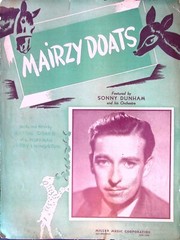 Mairzy Doats 1943 Sheet Music Sonny Dunham Orchestra Pop Piano Vocal Guitar