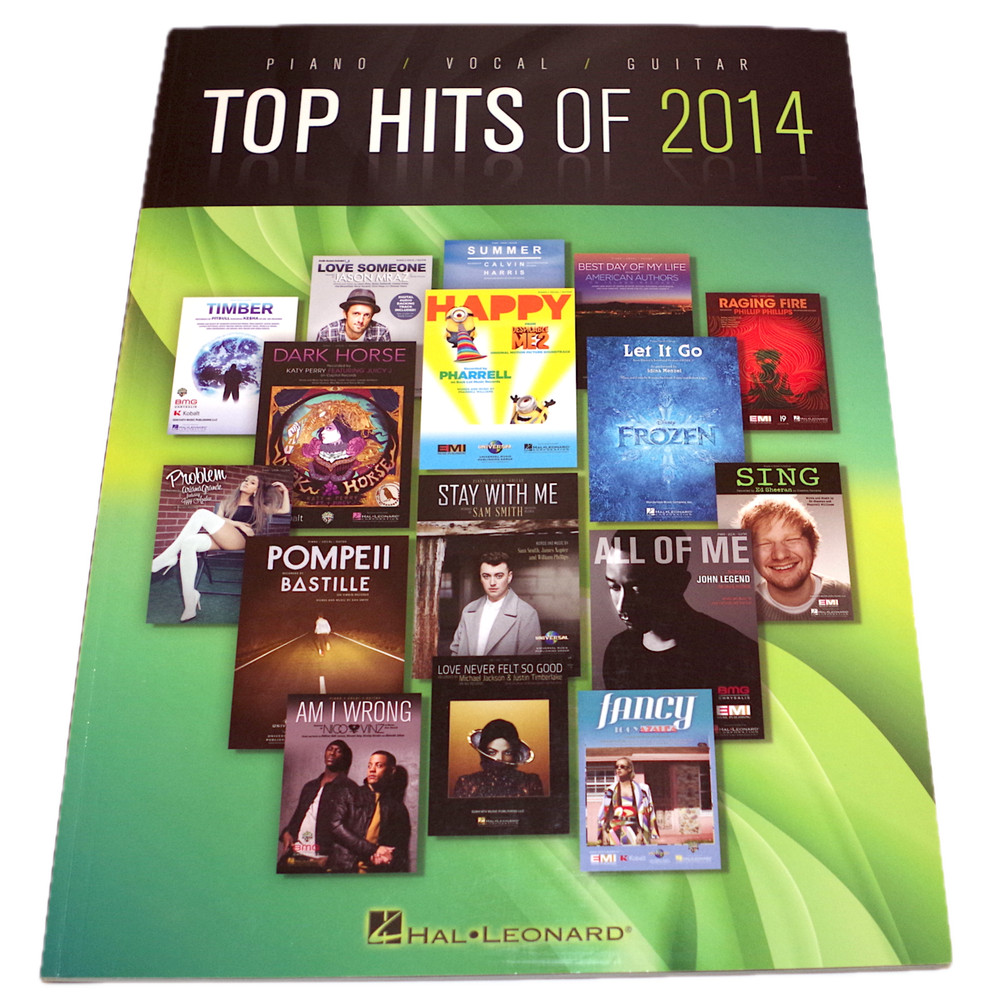Top Hits of 2014 Song Book For Piano Vocal Guitar