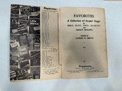 Singspiration Favorites Number 3 Gospel Song Book Sheet Music Voice Solo Choir