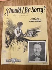 Vintage “Should I Be Sorry” (Fox-Trot Ballad) Sheet Music, 1928