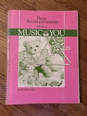 Music And You, Grade K, Piano Accompaniments, Macmillan Teacher Owned Unmarked M