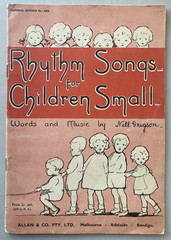 Rhythm Songs for Children Small, Words/Music by Nell Gregson, 1940 Songbook Rare